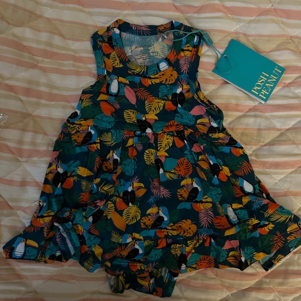 NWT POSH PEANUT TWIST DRESS